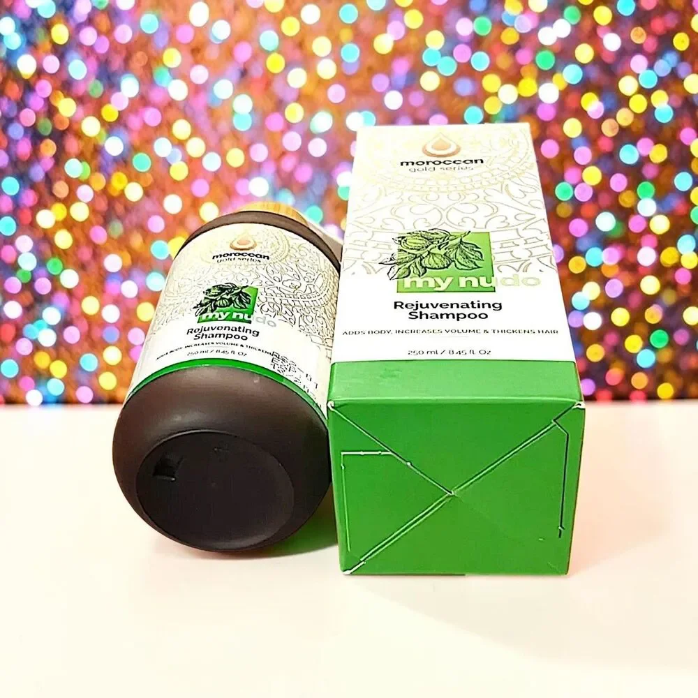 Moroccan Gold Series My NuDo Rejuvenating Shampoo New In Box 8.45 oz MSRP $60